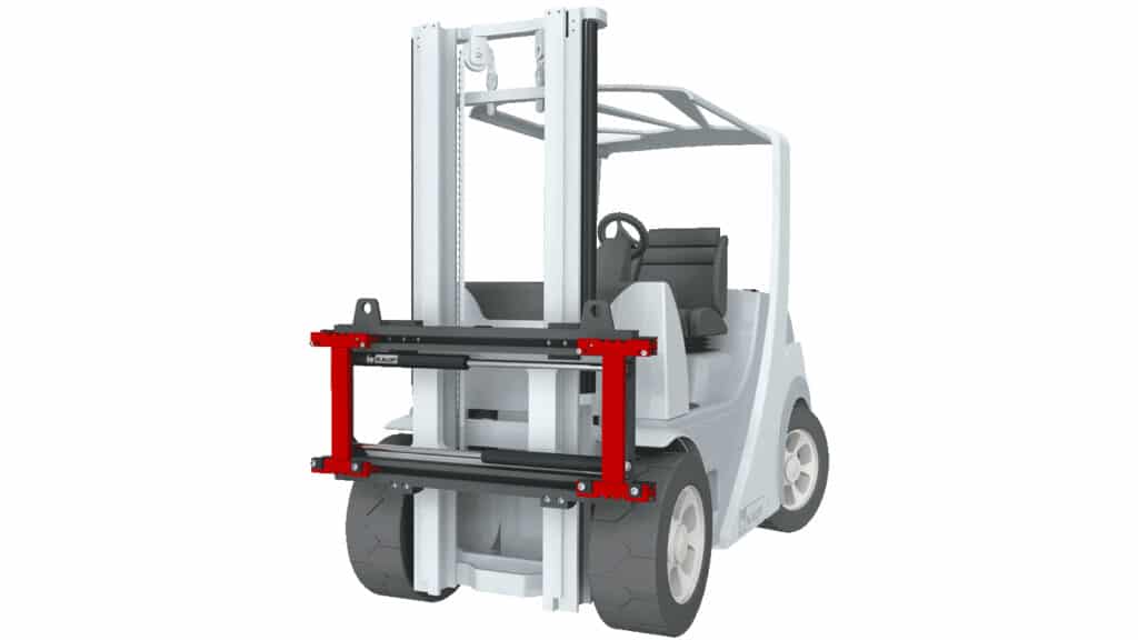 Zinkenverstellgerät