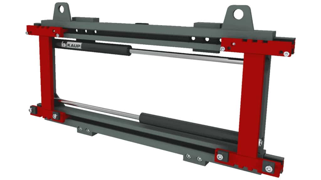 Zinkenverstellgerät