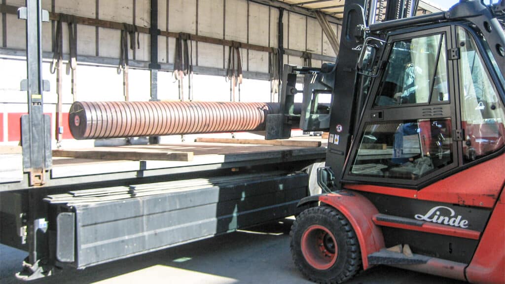 Zinkenverstellgerät