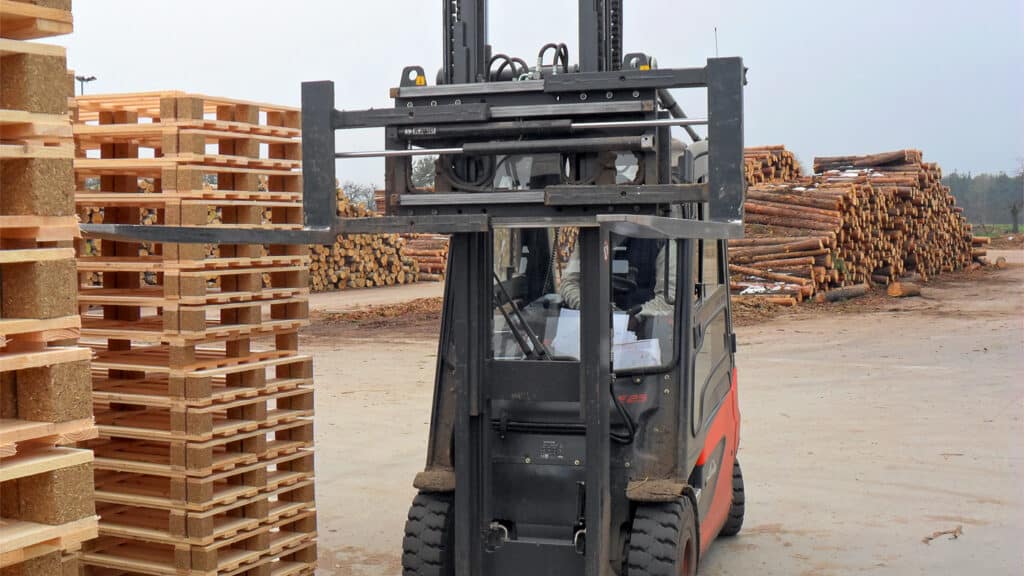 Zinkenverstellgerät