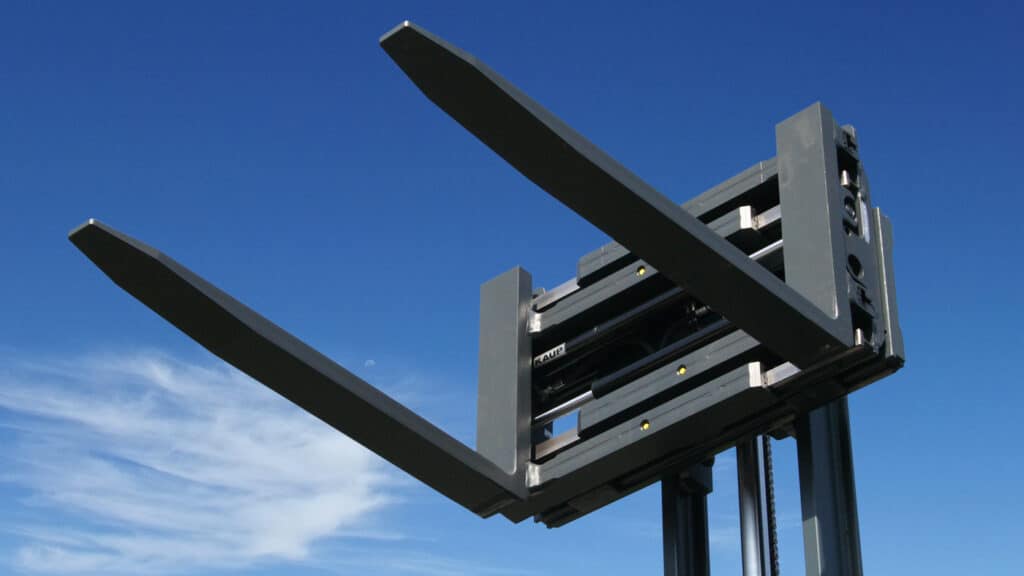 Zinkenverstellgerät